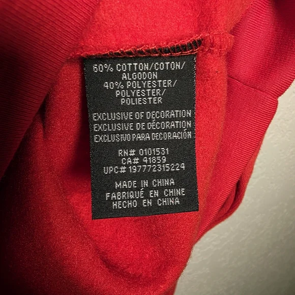 MAD Engine Festive Holiday  Jingle Bell Cat Red Christmas Sweater – Size S (NWT) - Picture 9 of 14